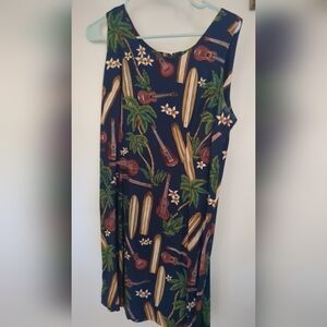 Vintage ukulele dress size large